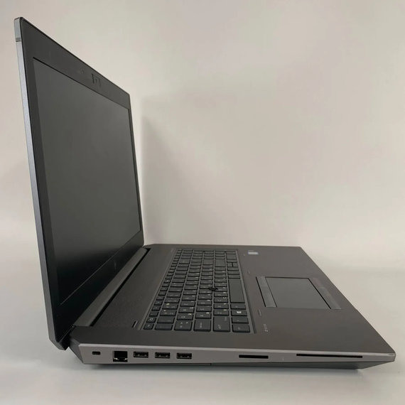 Мобільна робоча станція Б-клас HP zBook 17 G5 / 17.3" (1920x1080) IPS / Intel Core i7-8850H (6 (12) ядра по 2.6 - 4.3 GHz) / 32 GB DDR4 / 1000 GB SSD / nVidia Quadro P5200, 16 GB GDDR5, 256-bit / WebCam / Fingerprint б/в + Подарунок Миша / USB | Зображення 4