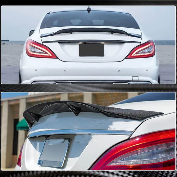 Спойлер V2 (для SD, Карбон) для Mercedes CLS C218 2011-2018 рр | Зображення 5