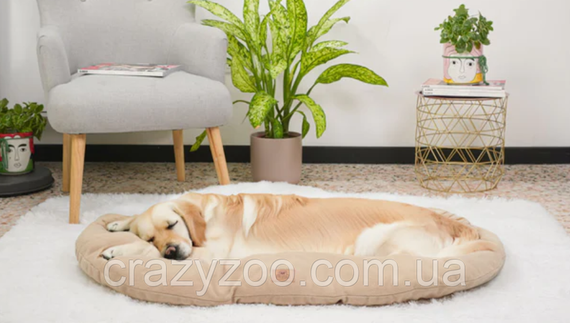 Подушка для собак та котів Ferplast Relax Microfleece 100/12 бежева 100х63 см 83310013 | Зображення 2