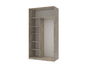 Шафа купе Сіті Лайт Doros Клондайк 1 ДСП / 1 Дзеркало 120х60х225 (240068)