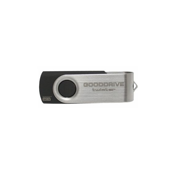 USB флеш накопичувач Goodram 16GB Twister Black USB 2.0 (UTS2-0160K0R11) | Зображення 3