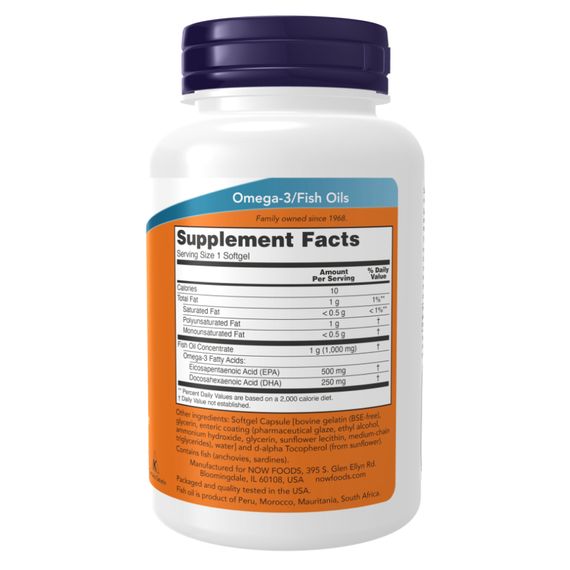 Ultra Omega-3 Fish Oil - 180 Softgels | Зображення 1