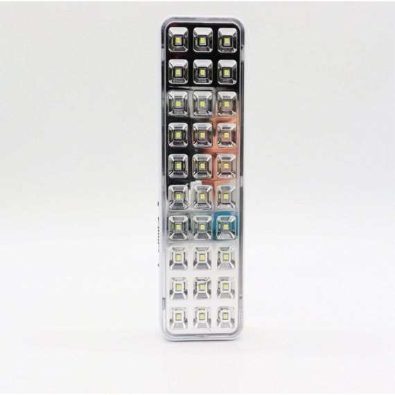 Аварійний ліхтар на акумуляторі 1200 мАг, з USB-зарядкою, 30 LED, KD-630 / Світлодіодна акумуляторна лампа | Зображення 2