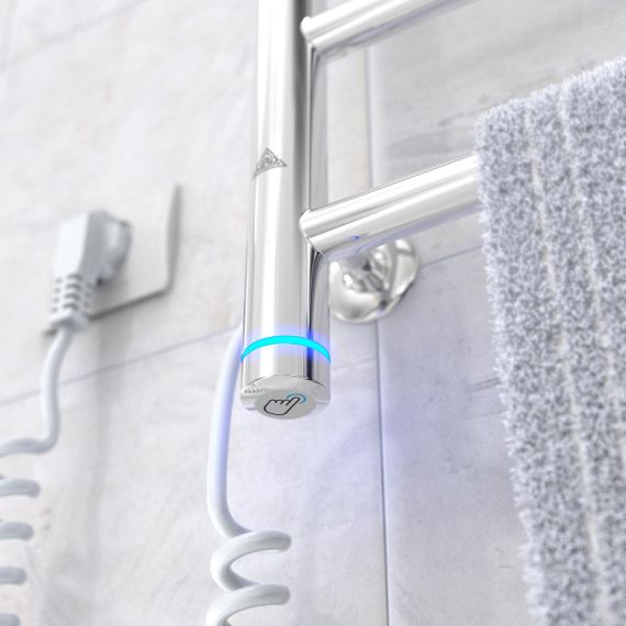 Электрическая полотенцесушилка Laris Альфа П8 400 х 800 Е S3 (подкл. слева) | Зображення 4