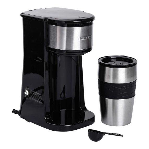 Кофеварка электрическая Sokany SK-04028 для молотого кофе, 420 мл | Зображення 8