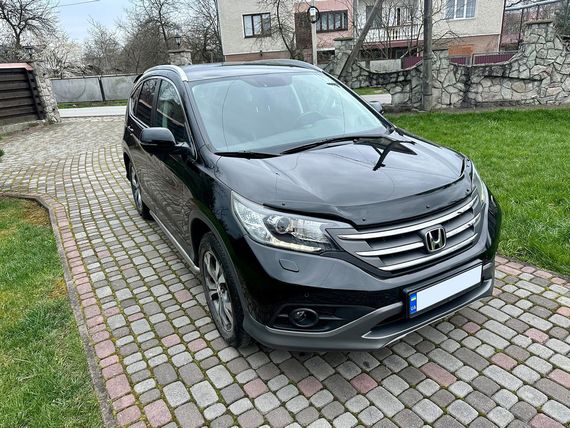 Дефлектор капота (EuroCap) для Honda CRV 2012-2016 гг | Зображення 2