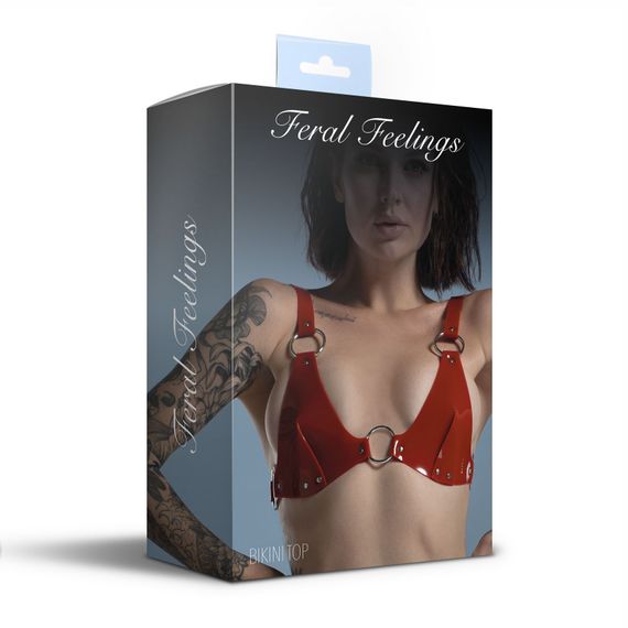Ліф класичний Feral Feelings - Bikini Top Red | Зображення 1
