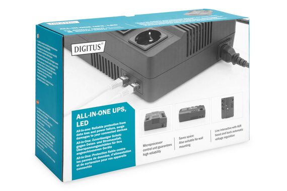 Источник бесперебойного питания Digitus 800VA DN-170 (DN-170111) (DN-170111) | Зображення 3