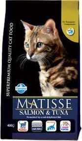 Сухий корм для кішок Farmina Matisse Salmon & Tuna з лососем та тунцем. 10 кг