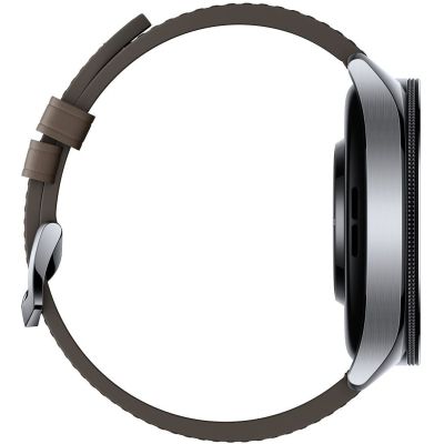Смарт-часы Xiaomi Watch 2 Pro Bluetooth Silver Case with Brown Leather Strap (1006733) | Зображення 3