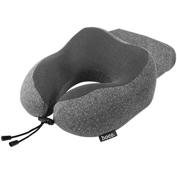 Подушка Hoco HX70 Neck Fitting memory foam Black