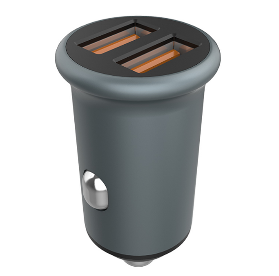 Автомобільний зарядний пристрій ColorWay CW-CHA036Q-GR 2USB 3,0A 36W QC сірий | Зображення 1