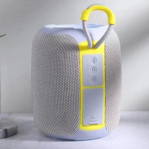 Портативна колонка TG655 5W з RGB підсвічуванням та ремінцем, Гучна блютуз колонка. Колір: сірий | Зображення 4