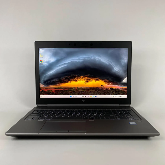 Мобильная рабочая станция Б-класс HP zBook 15 G6 / 15.6" (1920x1080) IPS / Intel Core i7-9750H (6 (12) ядер по 2.6 - 4.5 GHz) / 16 GB DDR4 / 480 GB SSD / nVidia Quadro T1000, 4 GB GDDR5, 128-bit / Fingerprint / WebCam / HDMI б/у + Подарок Мышь / USB | Зображення 1