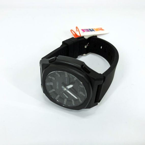 Годинники наручні чоловічі стильні модні красиві SKMEI 2091BKGYBK, Ексклюзивні чоловічі годинники UP-27 | Зображення 9