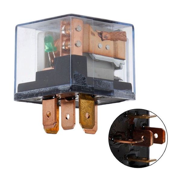 Реле автомобильное водонепроницаемое 12V до 100A Diymore | Зображення 2