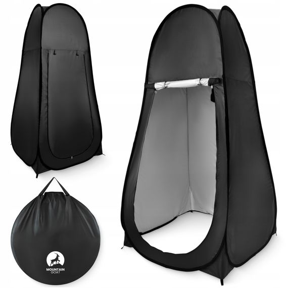 Намет туалет-душ, переодягальня Mountain Goat Pop-Up 200 x 110 x 110 см саморозкладний Black (P-5905973405195) | Зображення 7