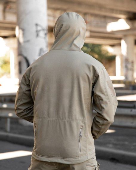 Міська тактична куртка MAXIMUS софтшел coyot ПП7989 | Зображення 6