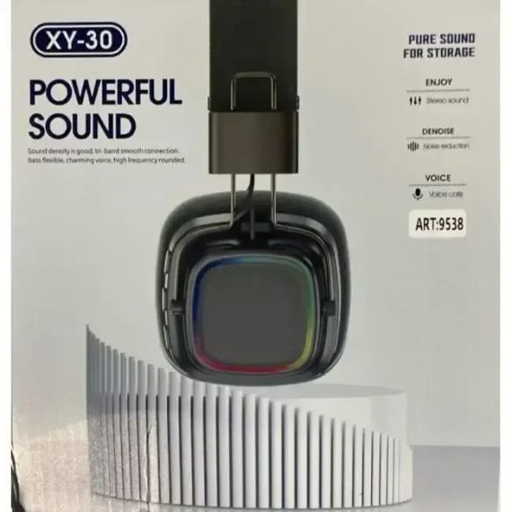 Бездротові навушники накладні Bluetooth MDR Marshall BT XY-30/9538 USB | Зображення 3