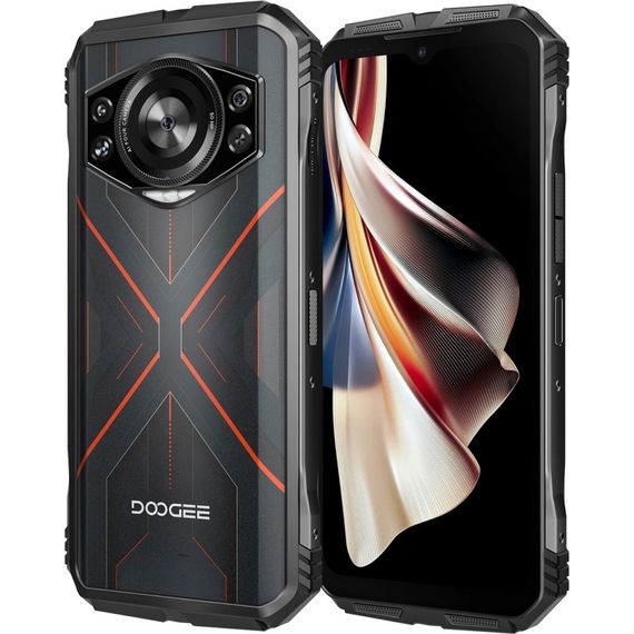 Мобільний телефон Doogee S cyber 8/256Gb Black Red (6923740212431) | Зображення 8