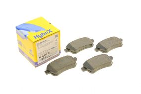 Колодки гальмівні задні Renault Megane III 08- Grand Scenic III Fluence 09- 22-0818-0