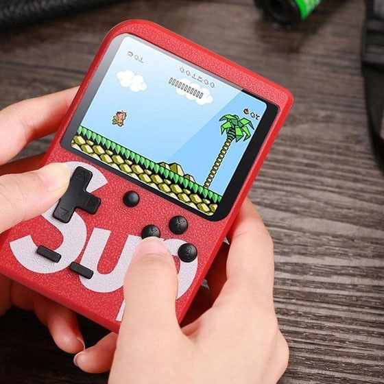 Ретро приставка денди Sup Game Box 500 игр, Игровая приставка для телевизора, Портативная EO-651 ретро консоль | Зображення 1