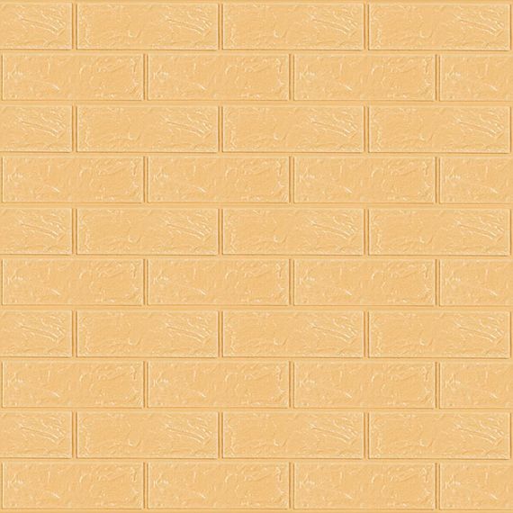 Самоклеюча 3D панель в рулоні 19600x700x3мм Бежева Цегла (R009-3-20) SW-00001195 | Зображення 1