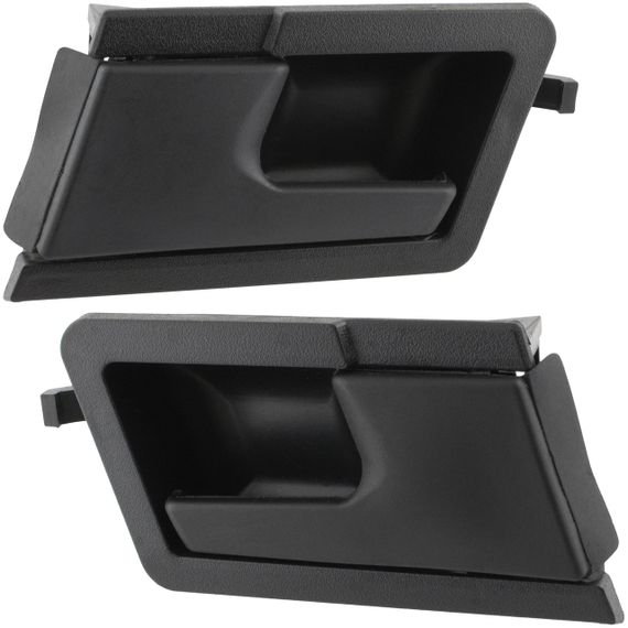 VW T4 Transporter 90-03 внутрішні ручки передні чорні права + ліва (комплект), Транспортер Т4