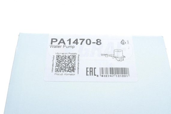 Помпа води Audi A3 A4 A6 Q2 Q3 Skoda Octavia VW Passat B8 2.0D 18- з прокладкою  PA1470-8 | Зображення 8