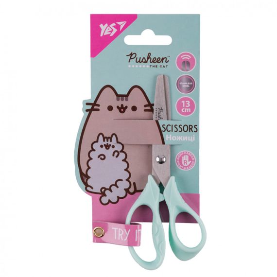 Ножиці канцелярські YES Pusheen 480462 13 см