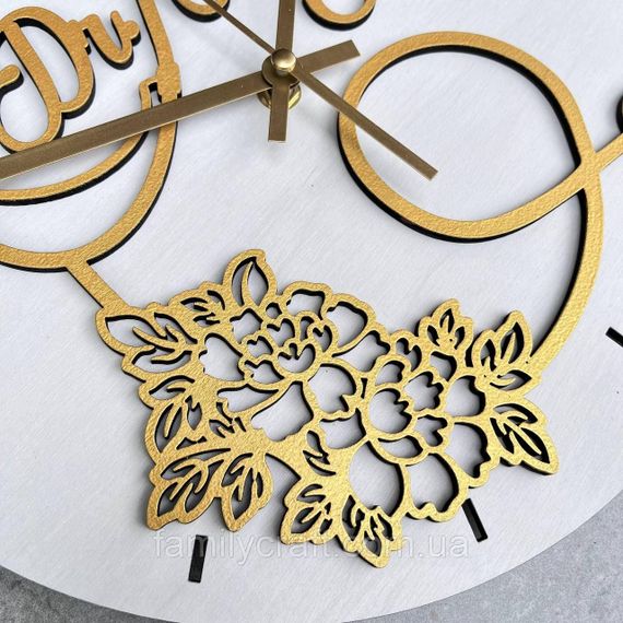 Іменний настінний годинник для лікаря з дерева Подарунок медику або медсестрі | Зображення 2