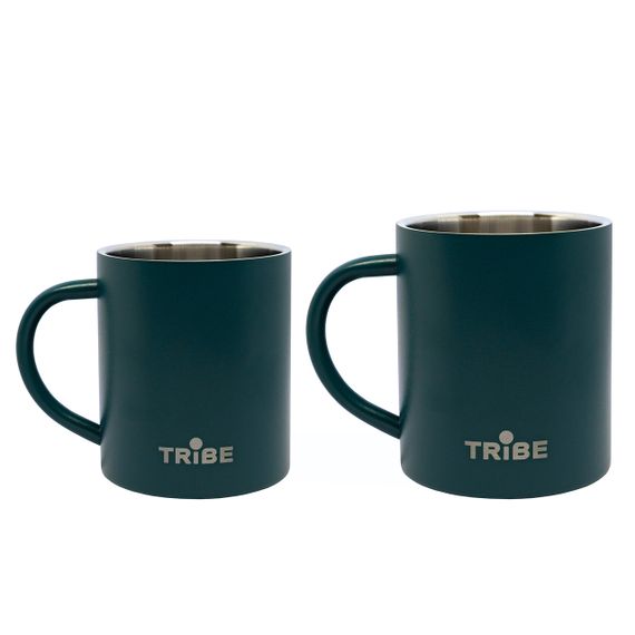 Термочашка Tribe Camp Mug 375 мл ocean, Термокружка туристична для чаю і кави, Термопосуд у похід | Зображення 1