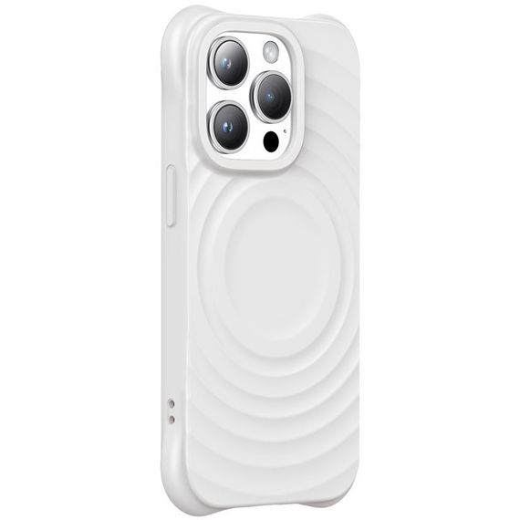 Чехол TPU Orbit with MagSafe для Apple iPhone 12 Pro / 12 (6.1") White