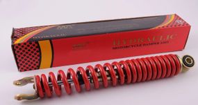 Амортизатор скутер GY6, DIO, LEAD    290mm   красный