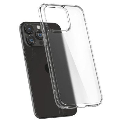 Чехол для мобильного телефона Spigen Apple iPhone 15 Pro Ultra Hybrid, Crystal Clear (ACS06707) | Зображення 6