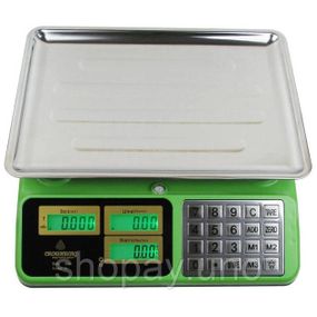 Весы торговые СВ-5010 • Электронные весы для магазина и торговых точек