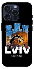 Чохол з картинкою Lviv для Apple iPhone 15 Pro (6.1")