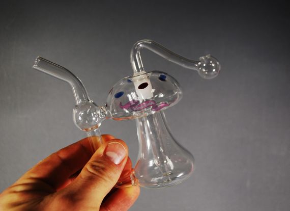 Стеклянная трубка Oil Mushroom | Зображення 1