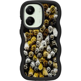 Чохол TPU Cloudy Pictures для Xiaomi Redmi 13C / Poco C65 Paws