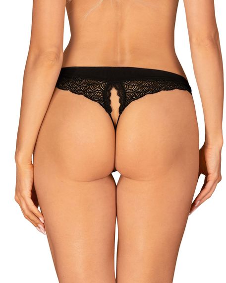 Трусики з доступом Obsessive Chemeris crotchless panties XL/2XL | Зображення 1
