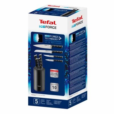 Набор ножей Tefal Ice Force,у пластиковій колоді, 4шт, нержавіюча сталь, пласт (K2325S75) | Зображення 5