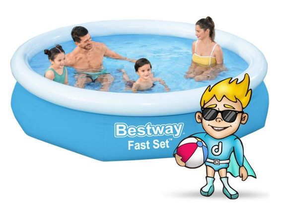 Басейн надувний 9 в 1 Bestway 57458 305 x 66 см (DM-57458) | Зображення 1