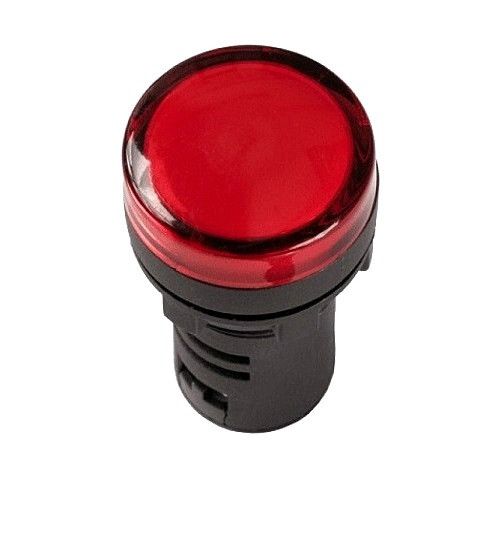 Лампа AD22DS d22mm красная 24V AC/DC Ny95500238