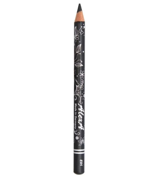 Олівець для очей WoBs eye contour pencil - E01 чорний (матовий)