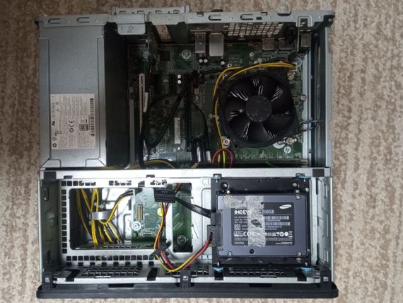 ПК Б-клас HP EliteDesk 800 G3 SFF / Intel Core i3-6100 (2 (4) ядра по 3.7 GHz) / 4 GB DDR4 / 240 GB SSD / Intel HD Graphics 530 б/в | Зображення 4