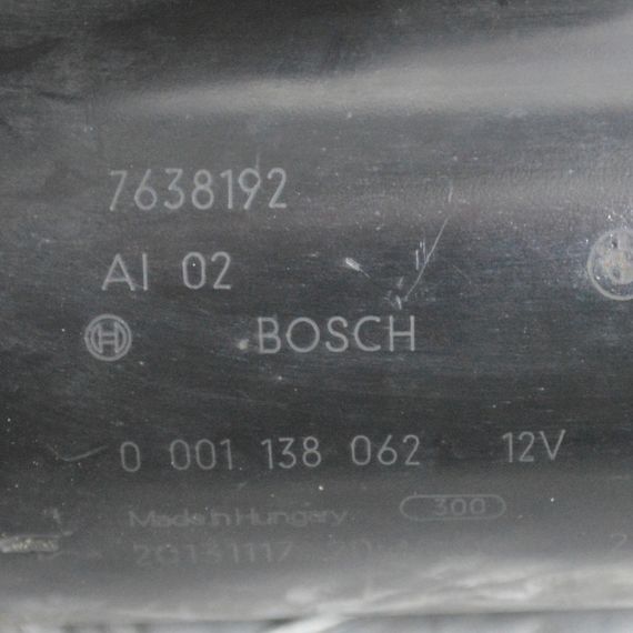 Стартер 1,7 кВт BMW 1-Series F20 F21 114 118 стартер БМВ ф20 ф21 0001138062 7638192 | Зображення 5