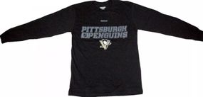 Дитяча футболка з довгим рукавом Reebok NHL Pittsburgh Penguins