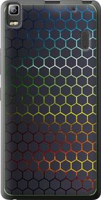 Чехол на Lenovo K3 Note K50-T5 Переливающиеся соты "498u-141-17620"