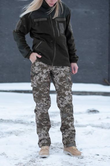 Штани жіночі піксель Soft Shell R Military +