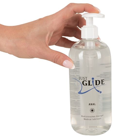 Анальний лубрикант - Just Glide Anal, 500 мл | Зображення 3